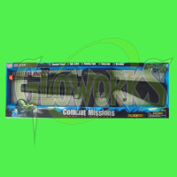 FLASHING TOY GUN M-16 (1 PIECE)