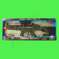 FLASHING AR-15 STYLE GUN (1 PIECE)