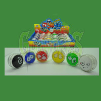FLASHING FUNNY FACE YOYO - ASSORTED (24 PIECES)