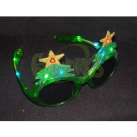FLASHING CHRISTMAS TREE SUNGLASSES (1 PIECE)