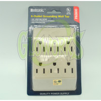 6 OUTLET GROUNDING WALL TAP (1 PIECE)