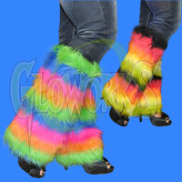 NON-FLASH 2 COLOR ASSORTED LEG WARMERS (1 PAIR)