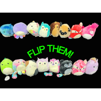 8" ASSORTED FLIP-A-MALLOW SQUISHMALLOW PLUSH