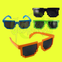 ROBOT NON-FLASH SUNGLASSES - ASSORTED COLORS (1 PIECE)