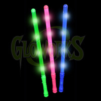 20" Flashing Mini Baton Stick - Asst. Colors (1 PIECE)