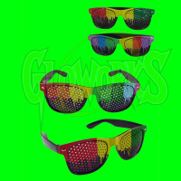 Paint Splatter Eyeglasses - Asst. Colors (1 PIECE)