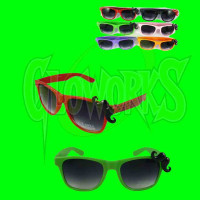 Mustache Bow Sunglasses - Asst. Colors (1 PIECE)