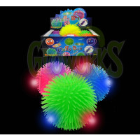 9" FLASHING PUFFER BALL (1 PIECE)