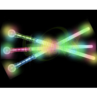 Prismatic Ball LED Glitter Sword - Medium Ball - Assorted Colors (1 PIECE)