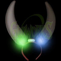 Flashing Inflate Devil Horns (1 PIECE)