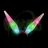 Flashing Inflate Bunny Ears (1 PIECE)