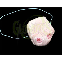Pink Pig Nose with Elastic Band (1 DOZEN)