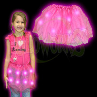 Flashing Pink Tutu (1 PIECE)