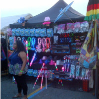 10' x 10' Black Tent with 4 Sides