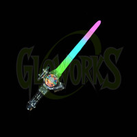 SPINNING LED BALL SWORD (1 PIECE)