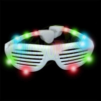 Flashing Shutter Shades - Frosted (1 PIECE)