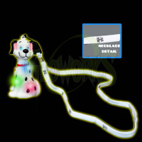 Dalmatian Flashing Charm with Cloth Lanyard (1 PIECE)