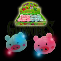 Flashing Squeeze Pig Ring (1 PIECE)