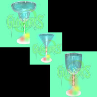 ASSORTED LIGHT UP STEMWARE GLASSES