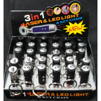3 IN 1 LASER KEYCHAIN (1 PIECE)