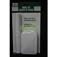 TRAVEL SET FOR TOOTHBRUSH AND SOAP