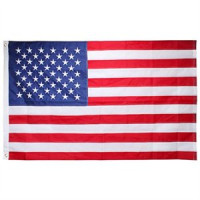 LARGE 3' X 5' USA FLAG (1 PIECE)