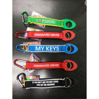 ASSORTED SAYING WATER BOTTLE HOLDER/KEY LANYARDS (1 PIECE)