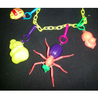 ASSORTED SQUIRT CHARMS ON NECKLACE