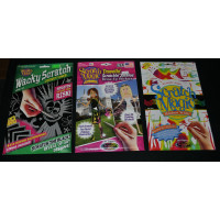 ASSORTED SCRATCH ART (1 PIECE)