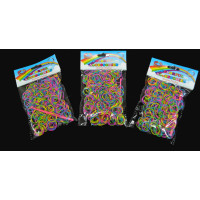 LOOM BANDZ RAINBOW COLOR 300 PIECES PER PACK (1 PACK)