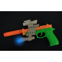 M9 STYLE SUPER PISTOL WITH SOUND AND LIGHT (1 PIECE)
