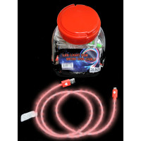USB LED LIGHT-UP CHARGER FOR i5 (1 DISPLAY 20 PCS) 