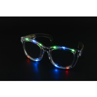 BIG ASSORTED LED SUNGLASSES ASSORTED COLORS (1 PIECE)