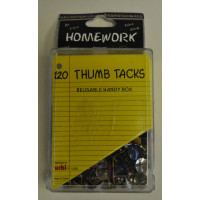 THUMB TACKS 120/PACK (1 PACK)