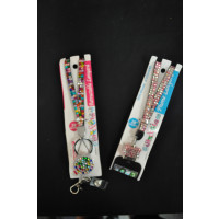 ASSORTED STYLE GEM LANYARDS (1 DOZEN)