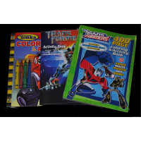 ASSORTED STYLE COLORING BOOKS (1 PIECE)