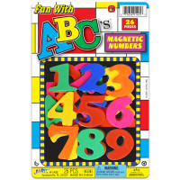 MAGNETIC NUMBERS & LETTERS (1 PIECE)