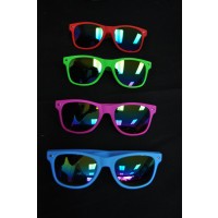 ASSORTED COLOR NEON SUNGLASSES (1 PIECE)