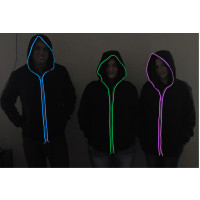 EL-WIRE HOODIE (1 PIECE)