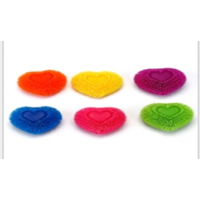 3" FLASHING PUFFER HEART (1 PIECE)