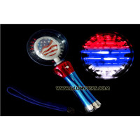 MAGIC SPINNING BALL WAND - R/W/B (1 PIECE)