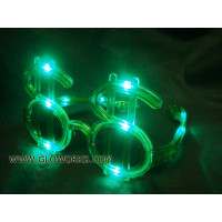 DOLLAR SIGN FLASHING SUNGLASSES (1 PIECE)