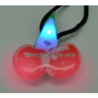 CHERRIES FLASHING MAGNETIC LED PIN 