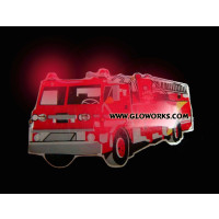 FIRE TRUCK FLASHING MAGNETIC LED PIN 