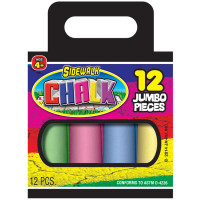 12 PIECE SIDEWALK CHALK (1 PACK)
