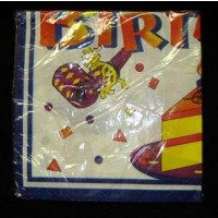 HAPPY BIRTHDAY NAPKINS -20/PACK