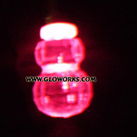LED TRIPLE BALL NECKLACE (1 DOZEN)