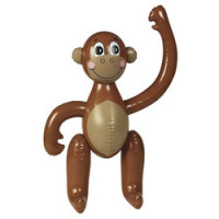 INFLATE SMALL BROWN MONKEY (1 PIECE)