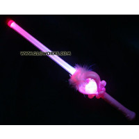 PRINCESS FURRY WAND - PINK (1 PIECE)