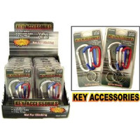 3 PC. CARABINER KEYCHAIN SET (1 SET)